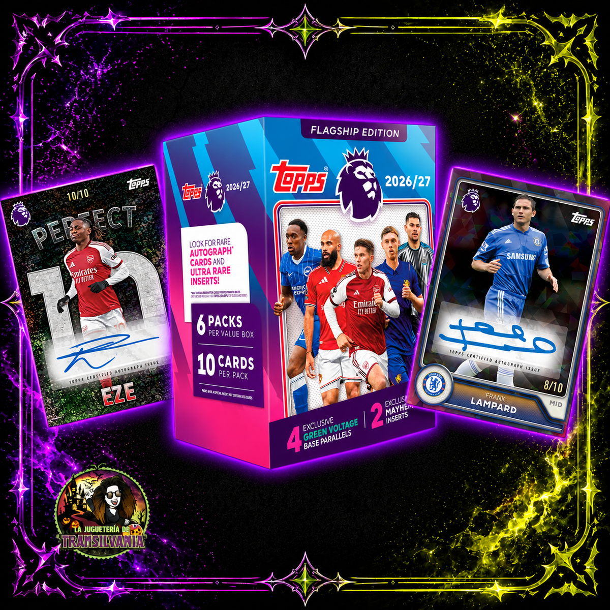 🇬🇧 Value box Premiere league Flagship 26/27 (6 Sobres) - NFL 2026 - Topps (copia)