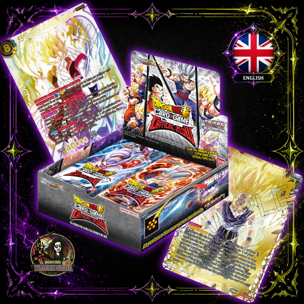 🇬🇧 Booster box dragon ball critical blow b22