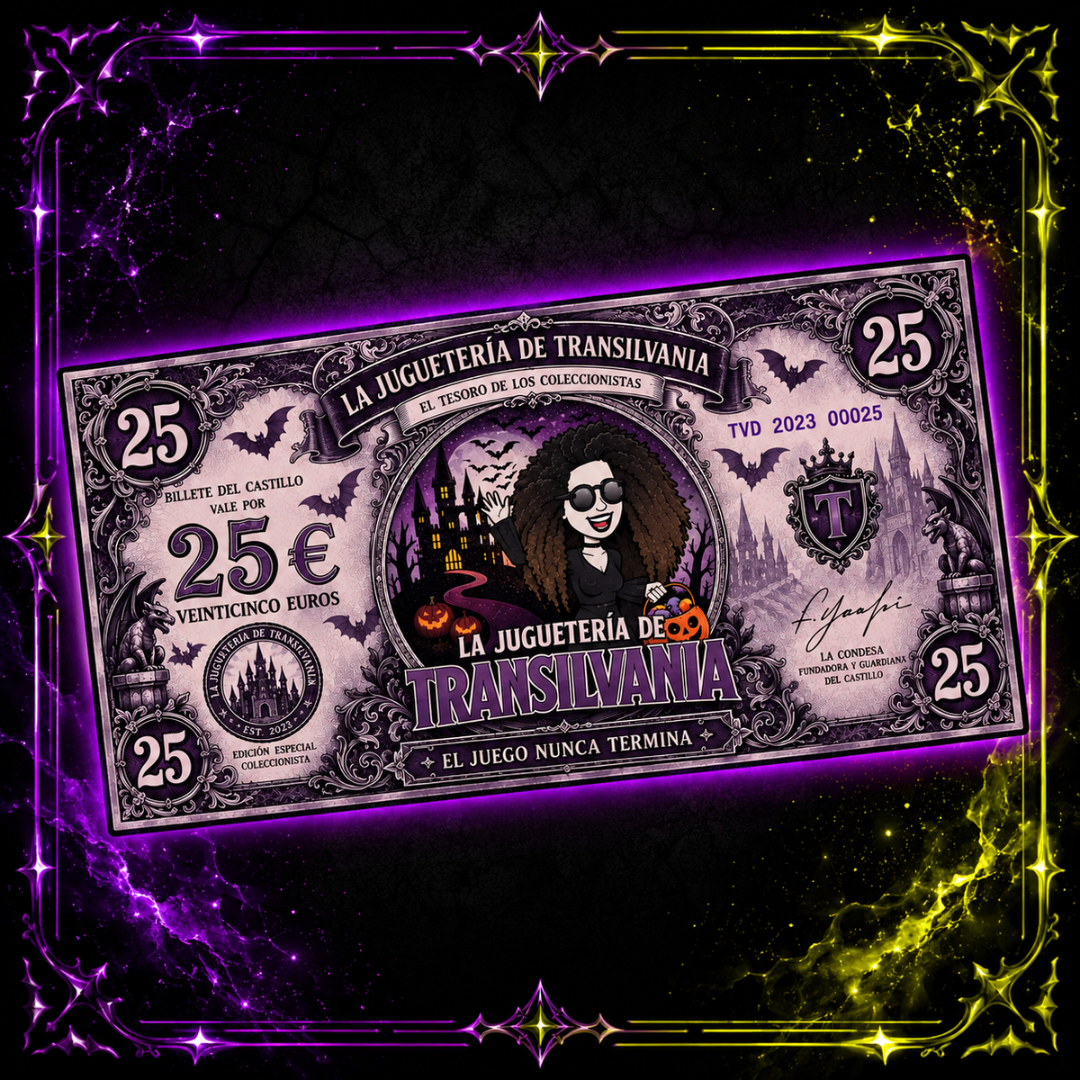 Tarjeta regalo de la Juguetería de Transilvania