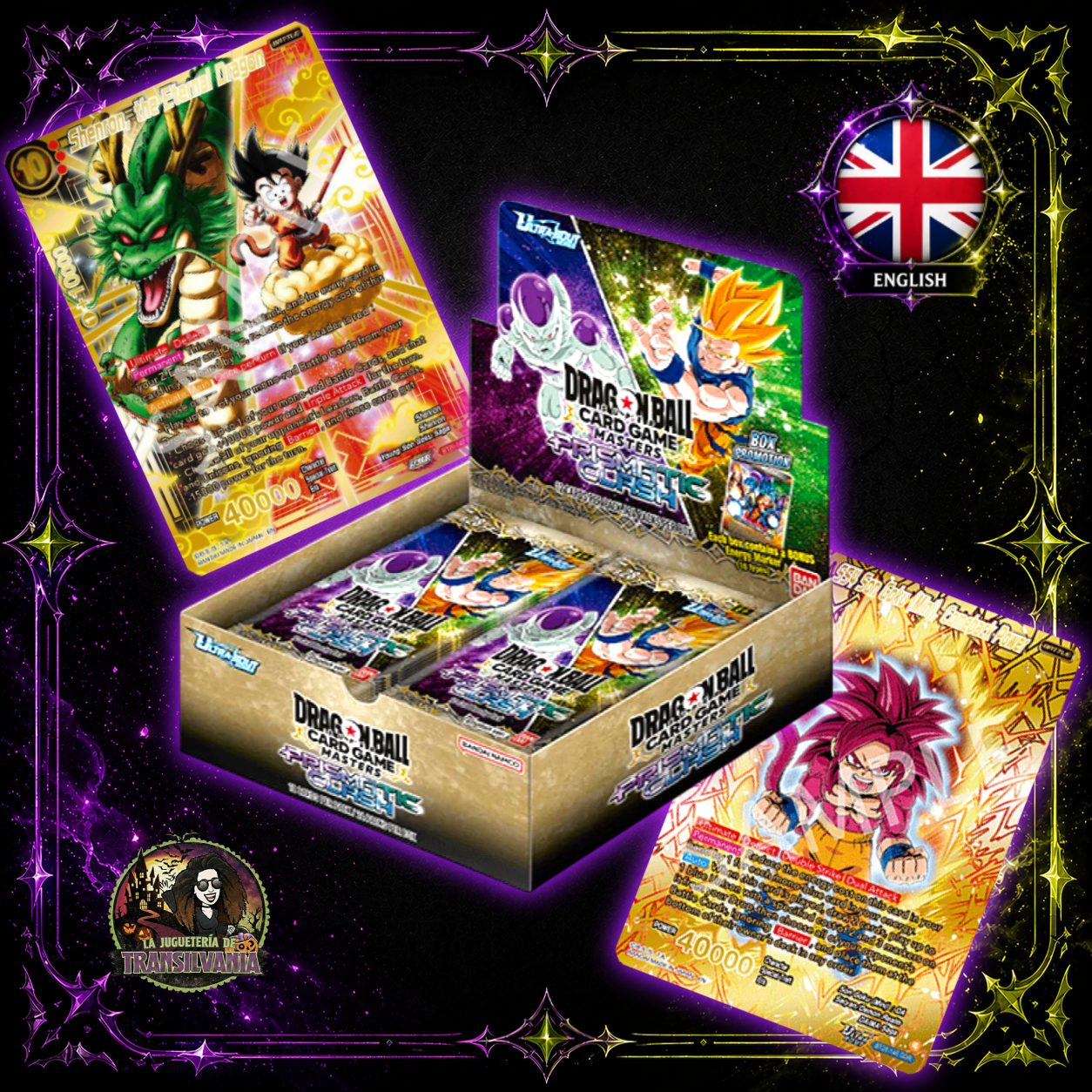🇬🇧 (EN CAMINO) Booster box dragon ball prismatic clash b28 inglés