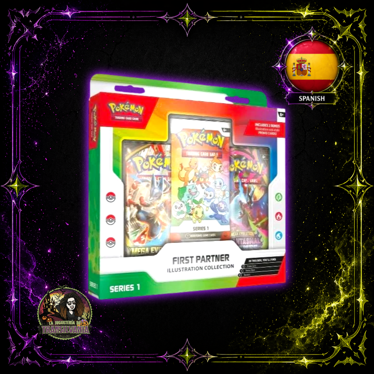 🇪🇦 First partner Primer compañero series 1 en Español
