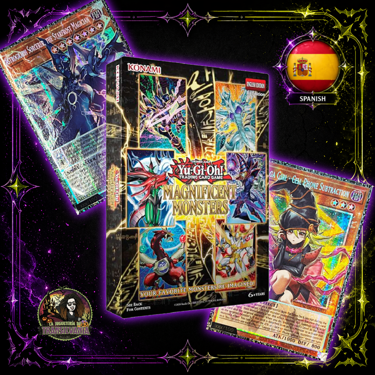 🇪🇸 Yu gi oh Monstruos magnificos en Español