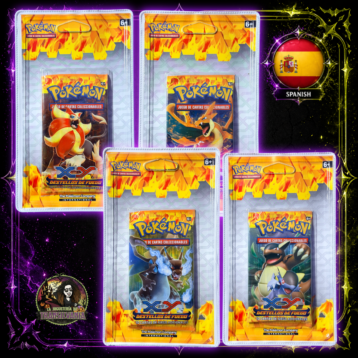 🇪🇸 1 Blister destellos de fuego