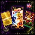 🇬🇧 1 sobre Naruto Shinobi Shiren set 2 first edition inglés