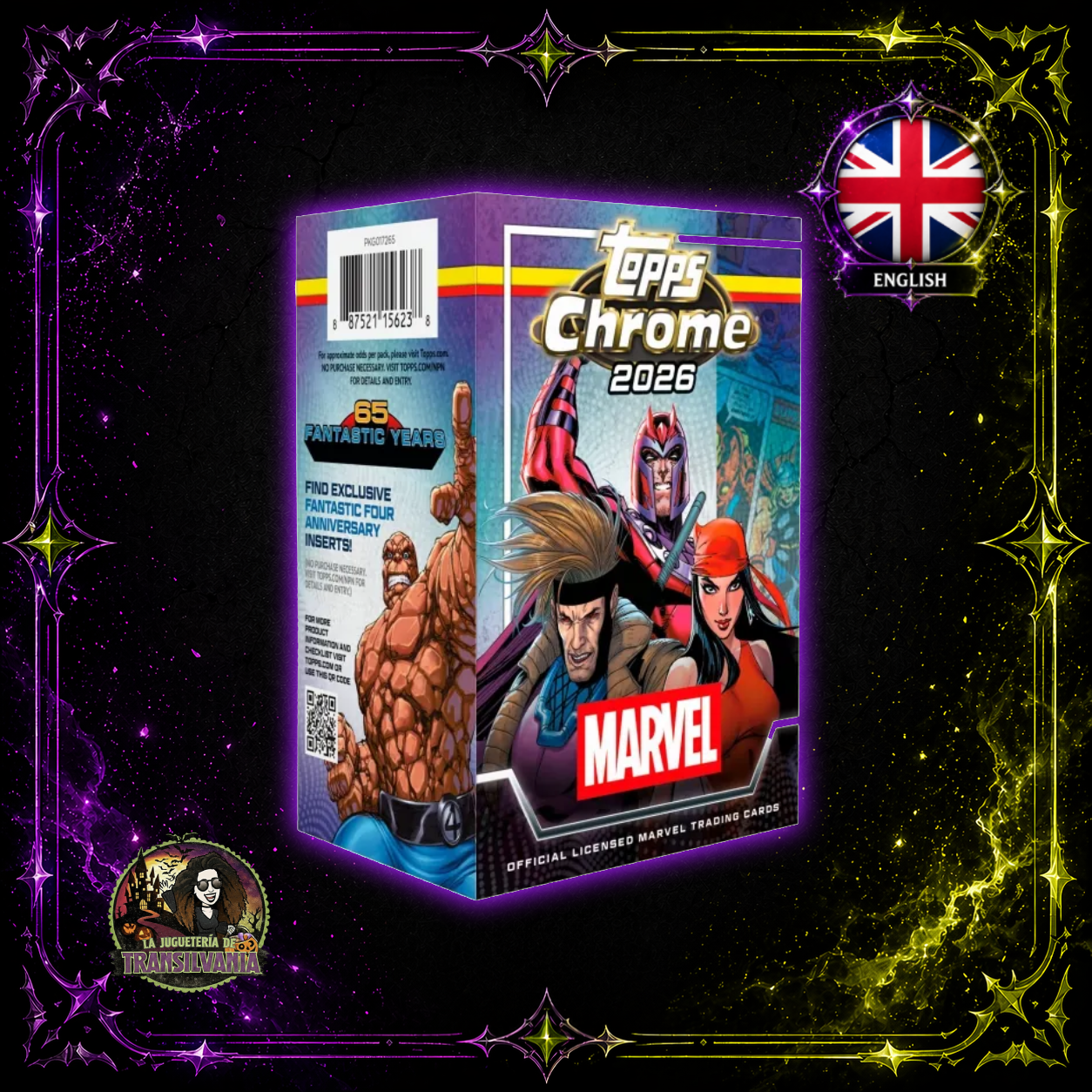 🇬🇧 Topps chrome Marvel value box 2026
