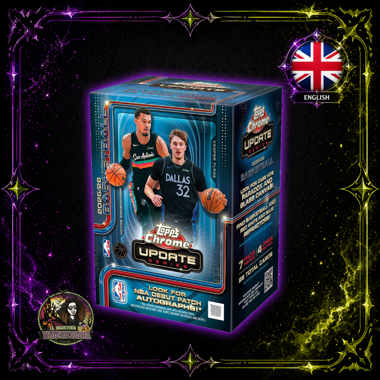 🇬🇧  Value Box Basketball Update Temp 2025/26 - Topps Europe