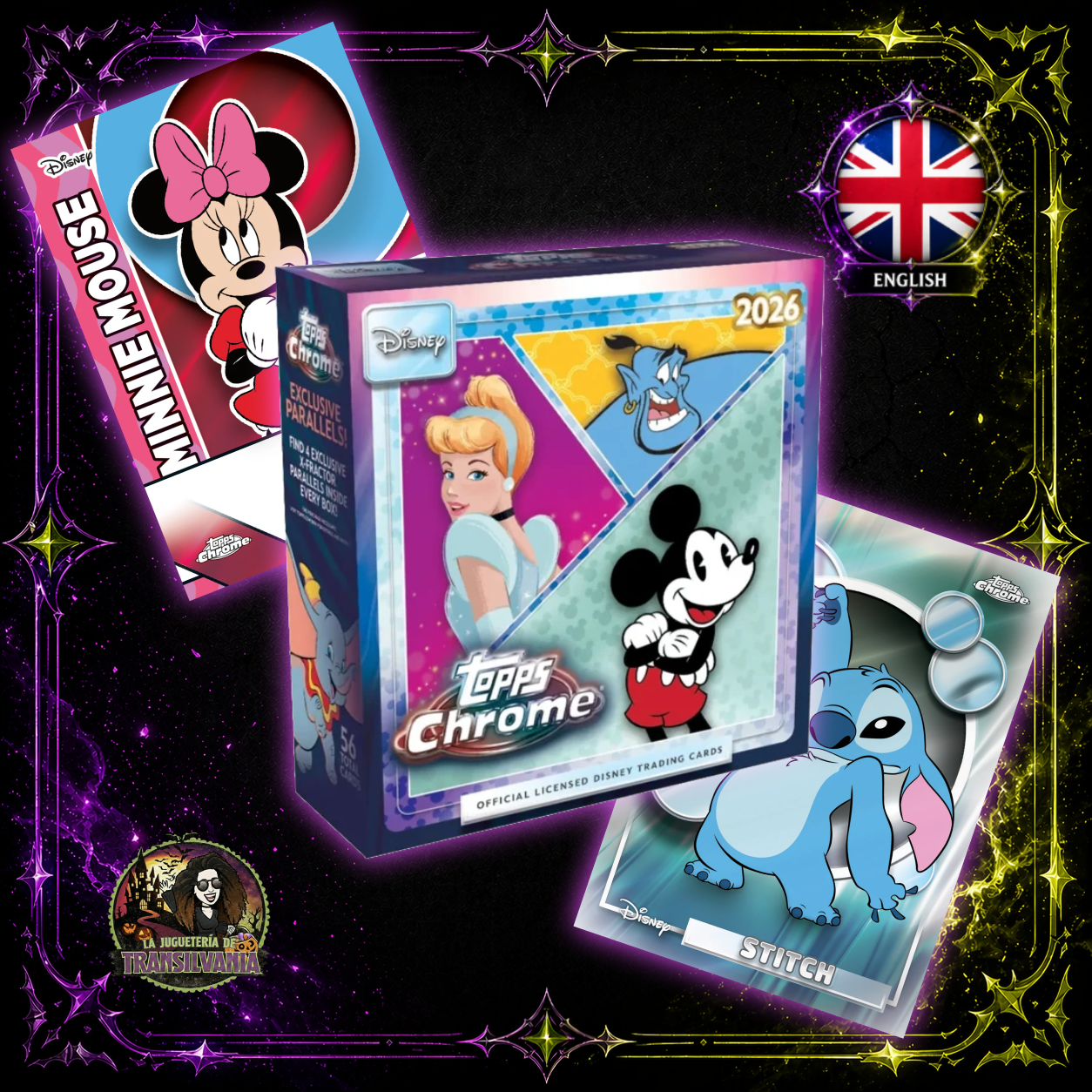 🇬🇧 Booster box topps disney mega box 2026