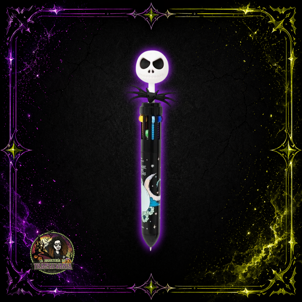 Bolígrafo 3D 10 colores Jack skellington pesadilla antes de navidad