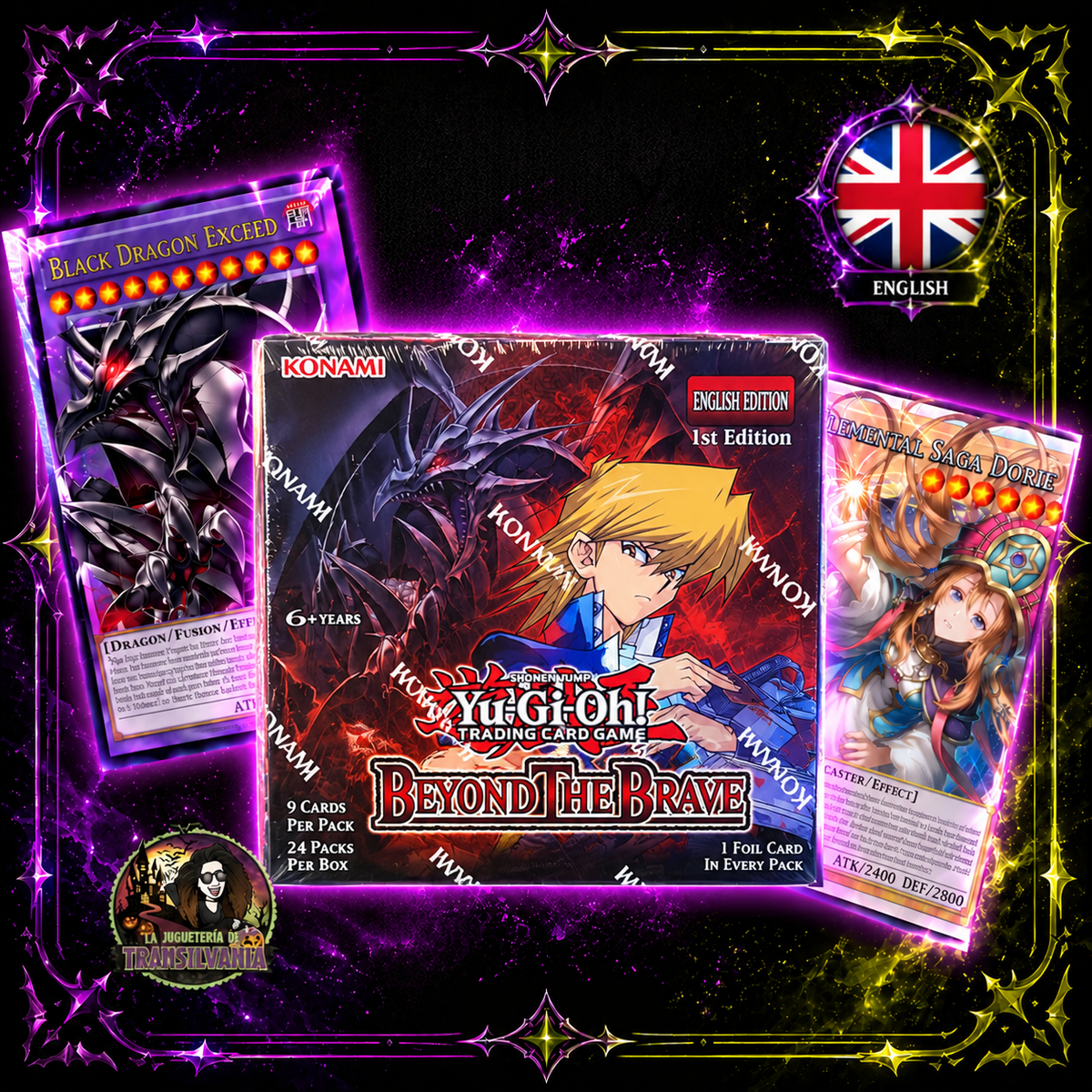 🇬🇧 Booster box yugioh Beyond the brave